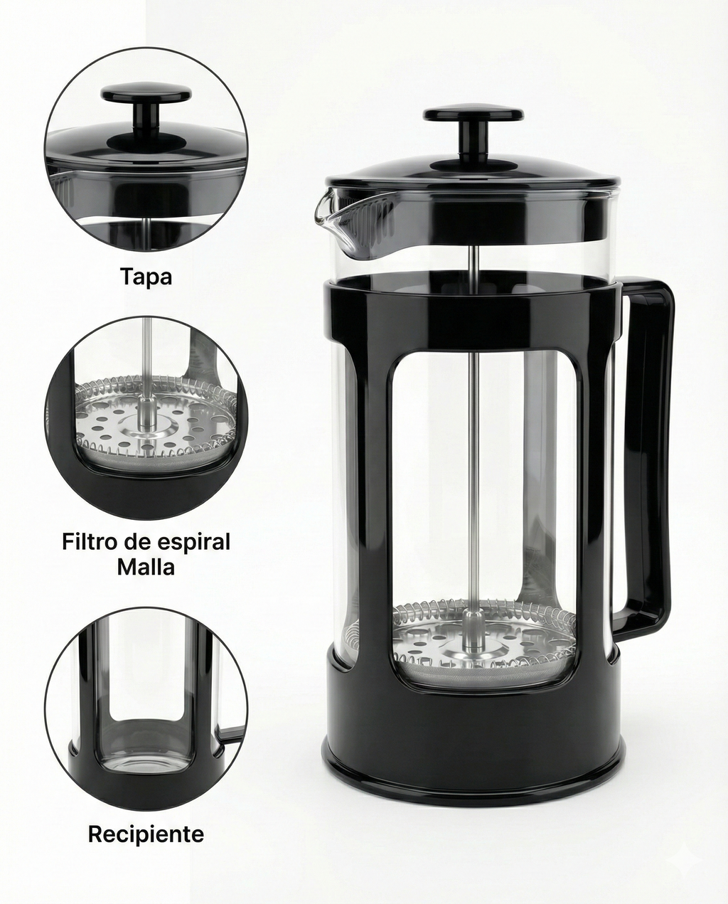 Prensa Francesa (600ml)